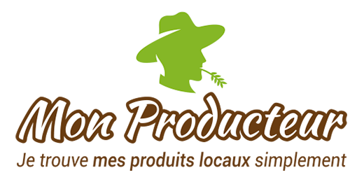 Logo Mon Producteur, gestapelte Version, farbig (520 × 260 px)
